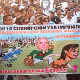 Crecen protestas contra la corrupción en el gobierno